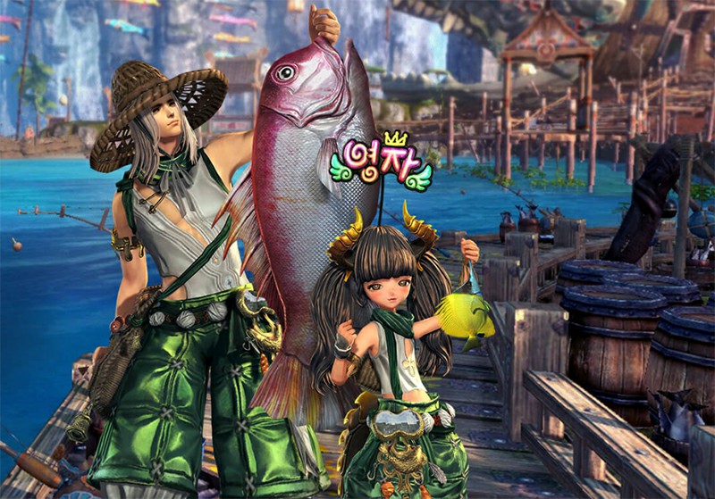 Blade And Soul Will Launch Empyrean Shadows DLC fishing