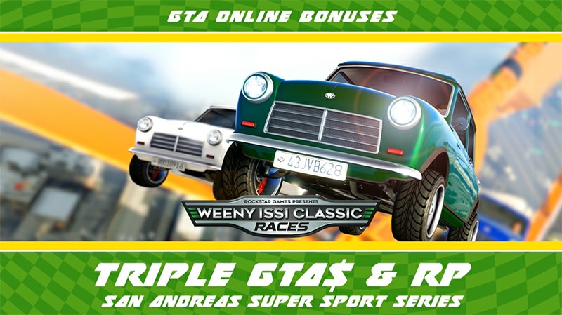 GTA Online Weekly Update: 3x Rewards On Three Race Modes, Double Rewards For Stunt Races, Plus Various Vehicle Discounts And More