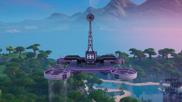 the mostnorthern Sky platform of Fortnite Inside