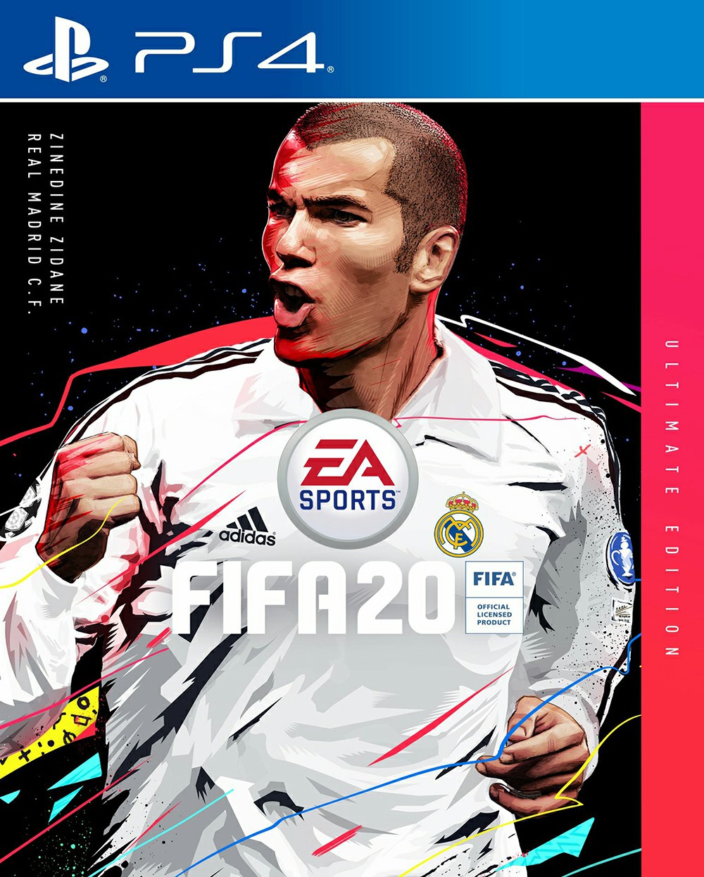 FIFA 20 Ultimate Edition Cover Star is Zinédine Zidane