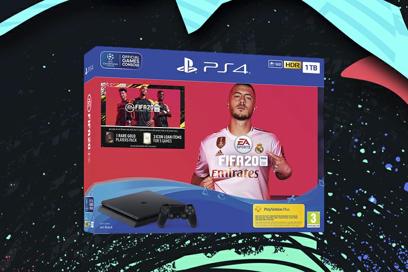 FIFA 20: PS4 And PRO Hardware Bundles Launch 1TB PS4 + FIFA 20