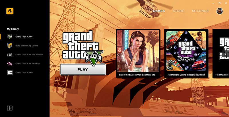 Rockstar Games Launches New Game Launcher On PC With A Free GTA: San Andreas