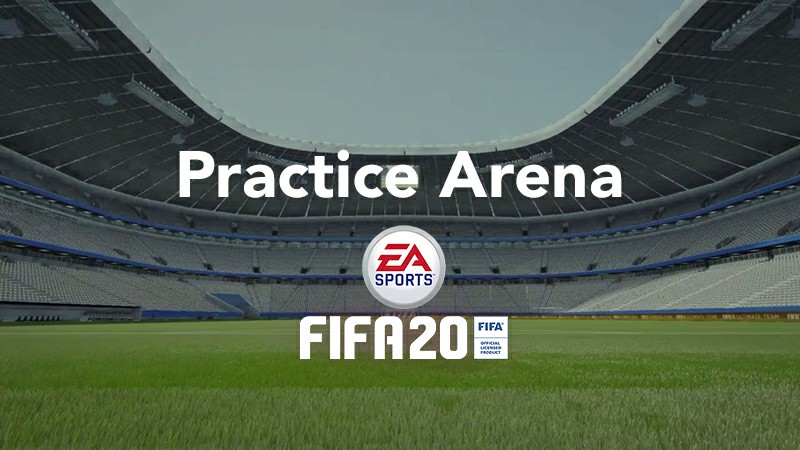FIFA 20: How to Open Practice Arena, Select Practice Arena Player