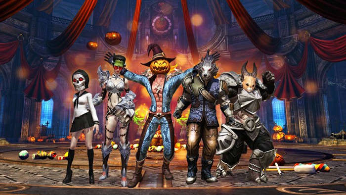 Tera Encourages Players To Beat Up A Pumpkin Monster For Trick Or Treat