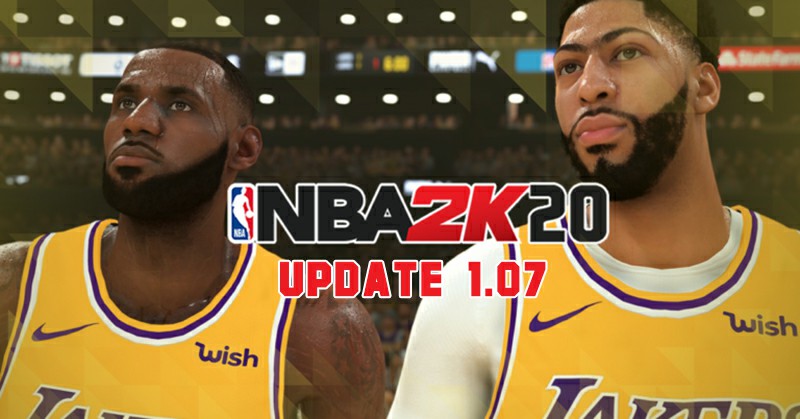 NBA 2K20 Update 1.07 Patch Notes
